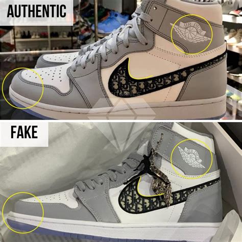 air dior jordan 1 real vs fake|dior x air jordan 1 shoes.